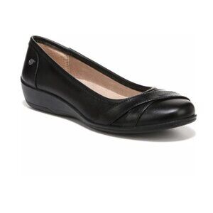 Life Stride 'I-Loyal' Women's Low Wedge Memory Foam Ballet Flats sz 12 Medium